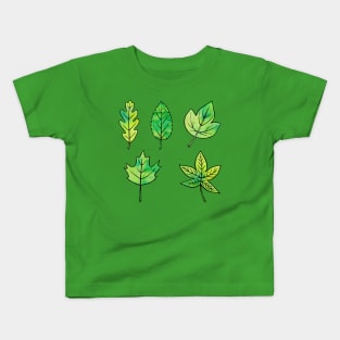 Green Leaves Kids T-Shirt